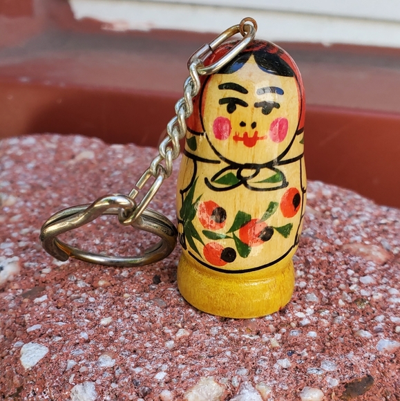 Russian Matryoshka Doll key chain 5 star - Picture 2 of 4